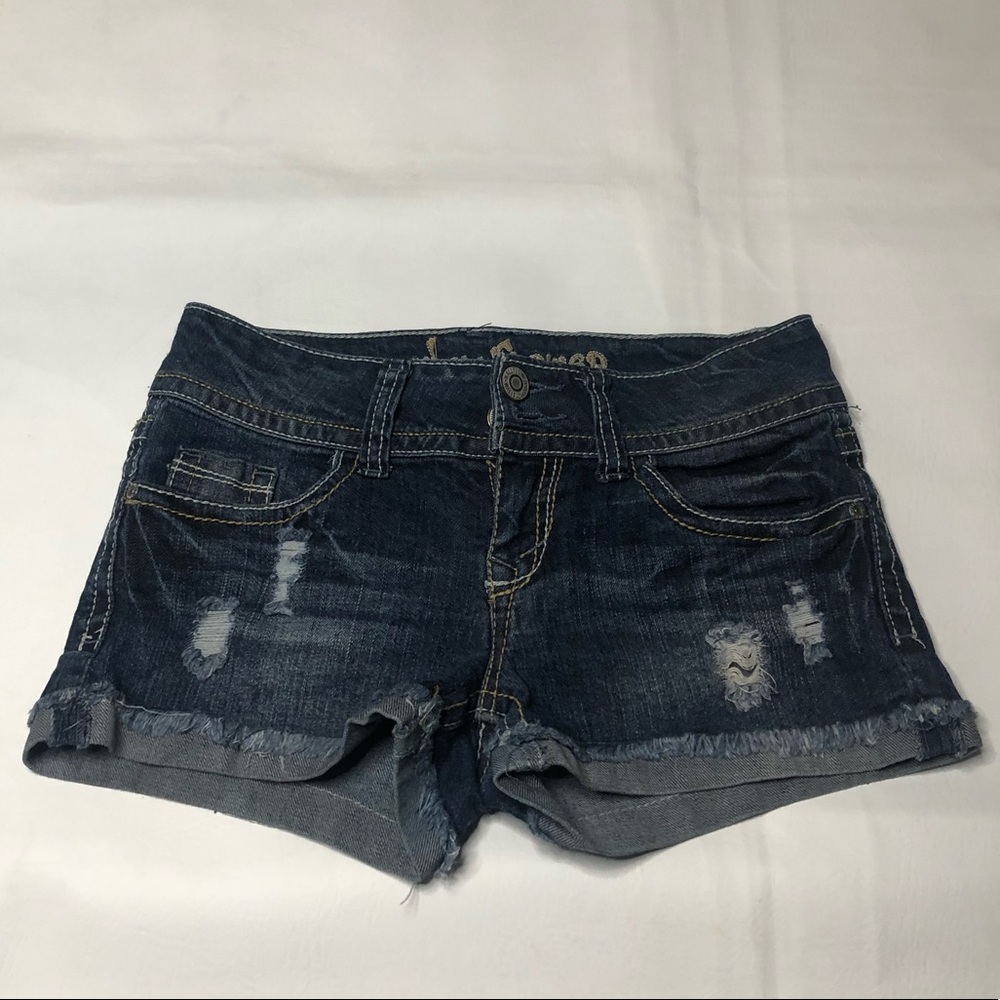 Wallflower Womens Jean Shorts